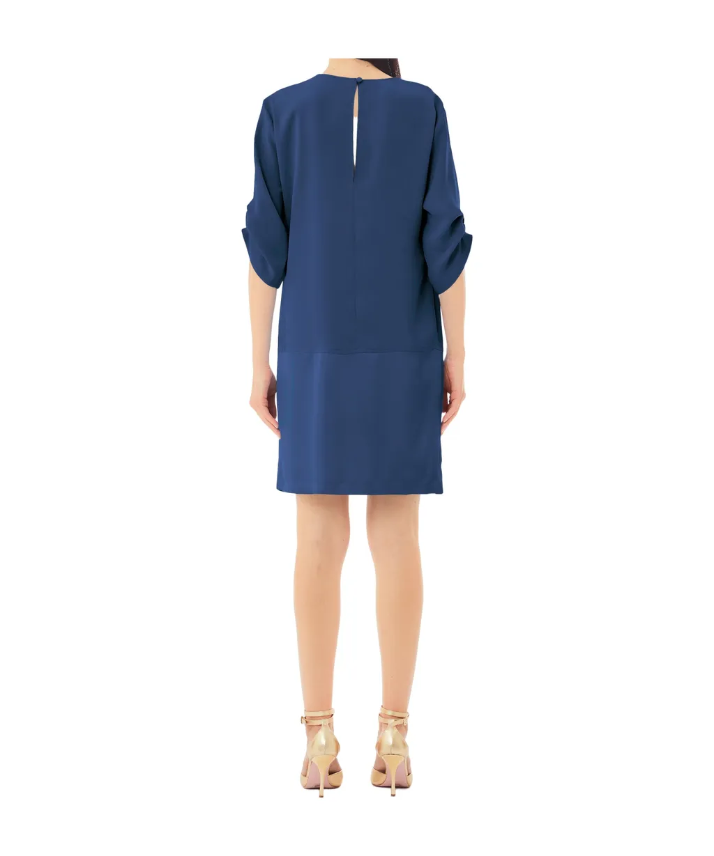 Liu Jo Keyhole Detaild Crepe Mini Skirt