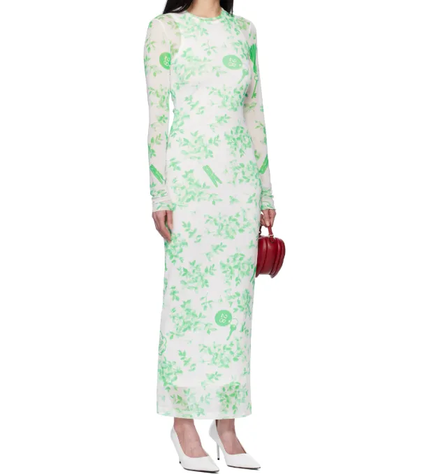 Round Neck Long Sleeve Dress