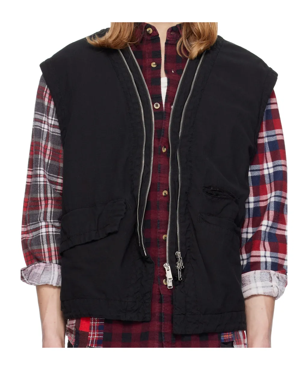 Undercover Double-Zipped V-Neck Vest