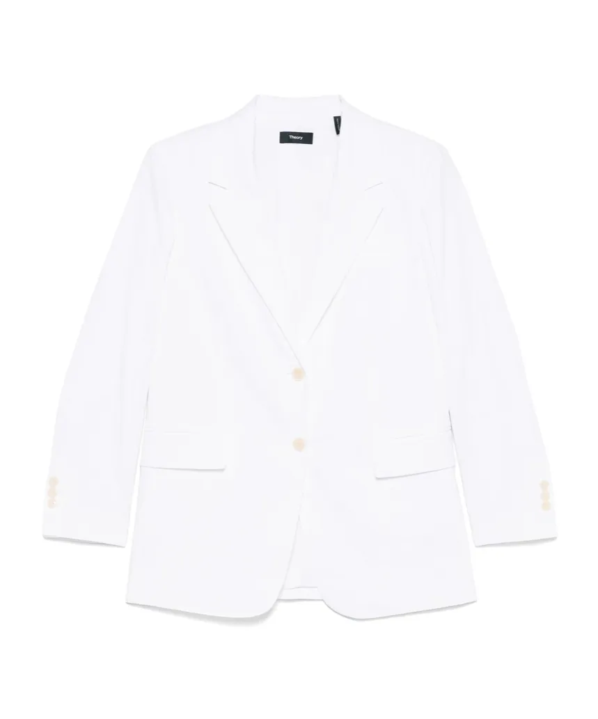 Theory Single-Breasted Tailored Blazer