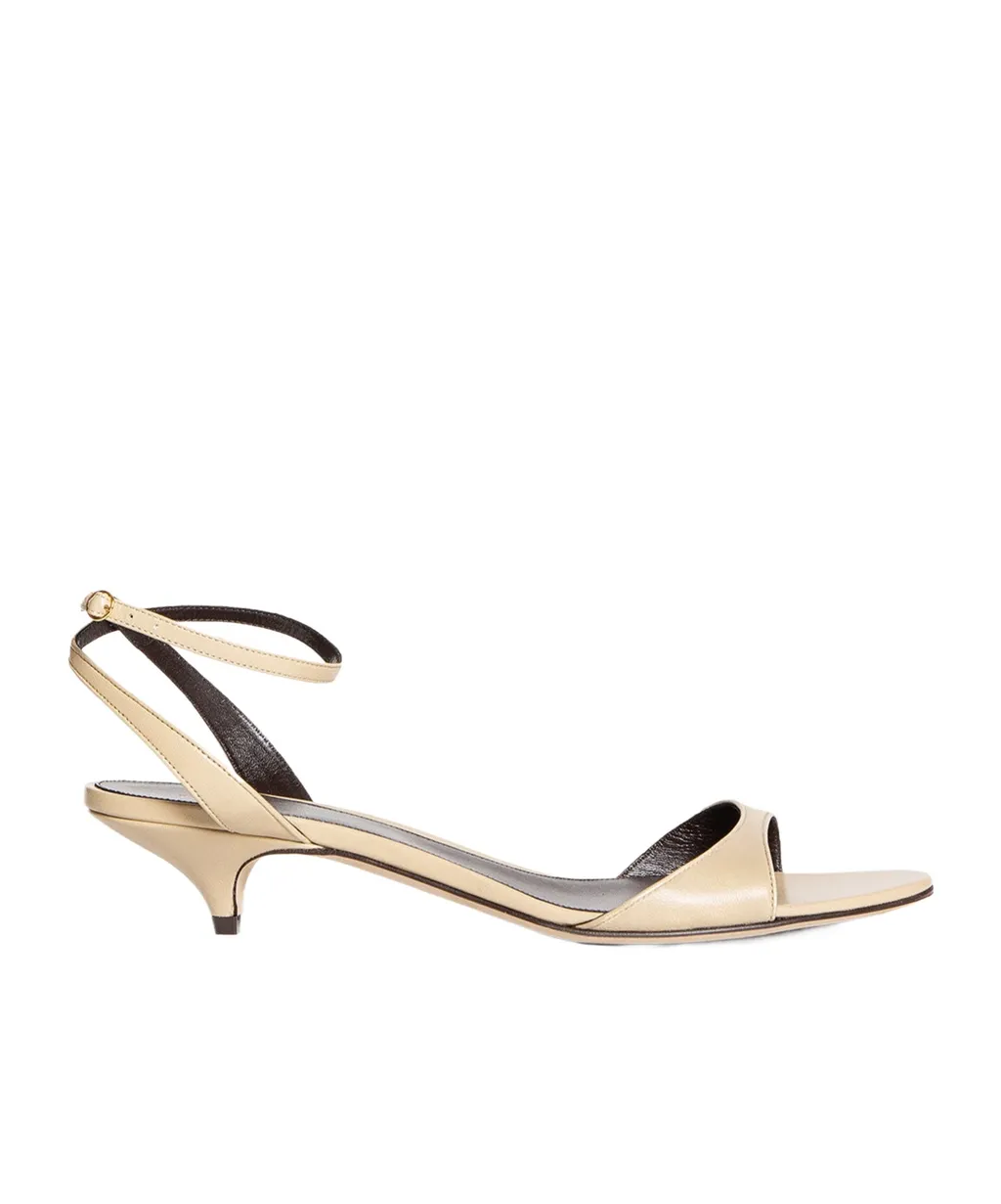 Round-Headed High-Heeled Sandals