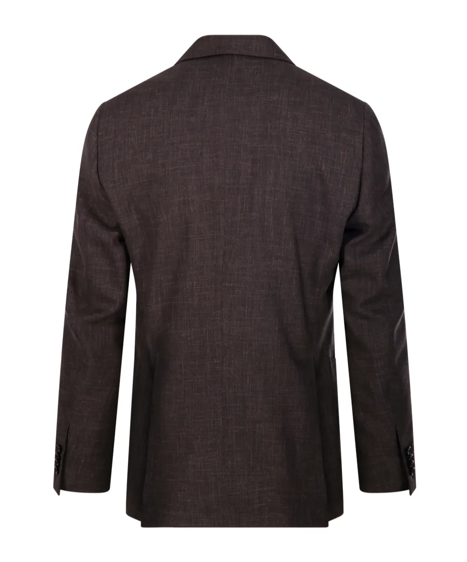 Lardini Single-Breasted Textured Blazer