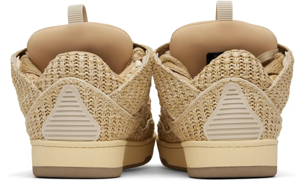 Curb Raffia Sneakers