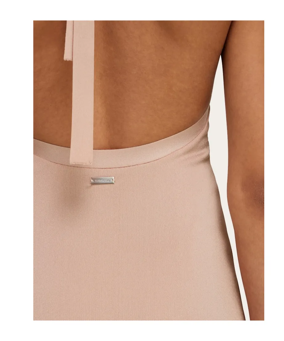 Ferragamo Knitted Halter Neck Dress