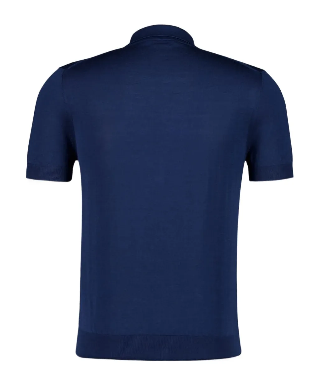 Tom Ford Short-Sleeved Knitted Polo Shirt
