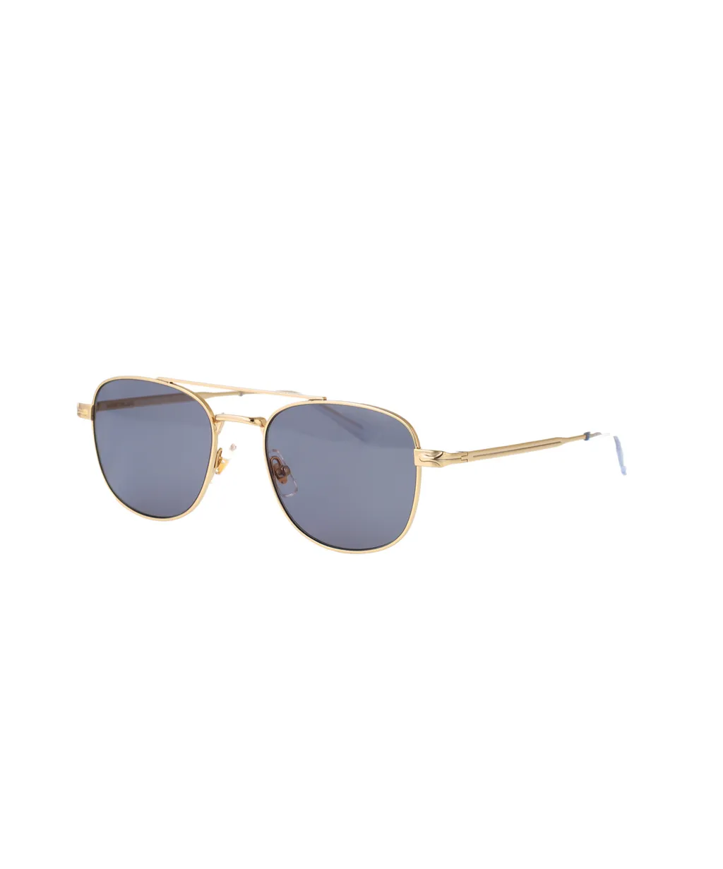 Montblanc Eyewear Double Bridge Pilot Frame Sunglasses