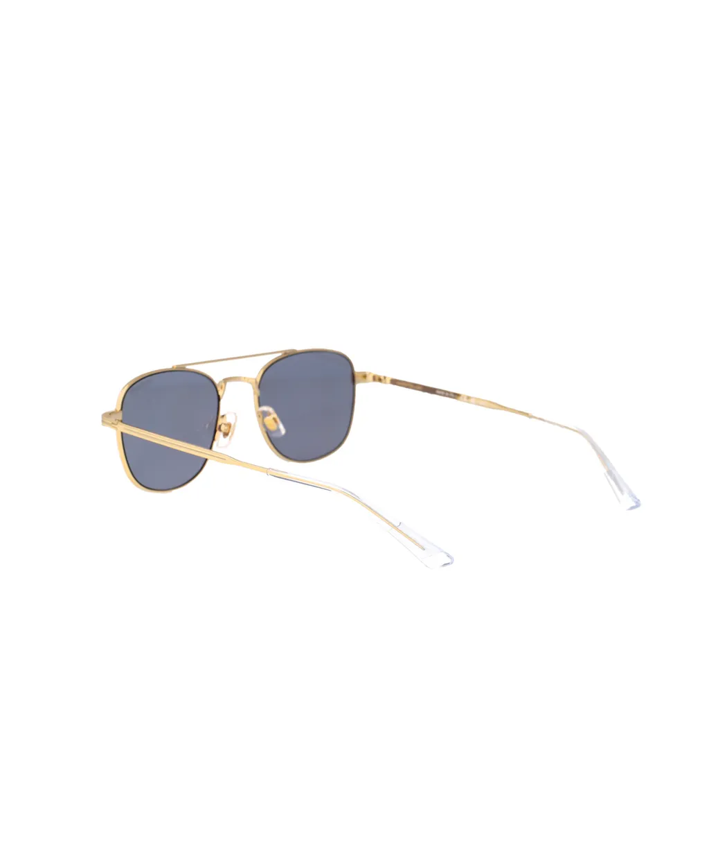 Montblanc Eyewear Double Bridge Pilot Frame Sunglasses
