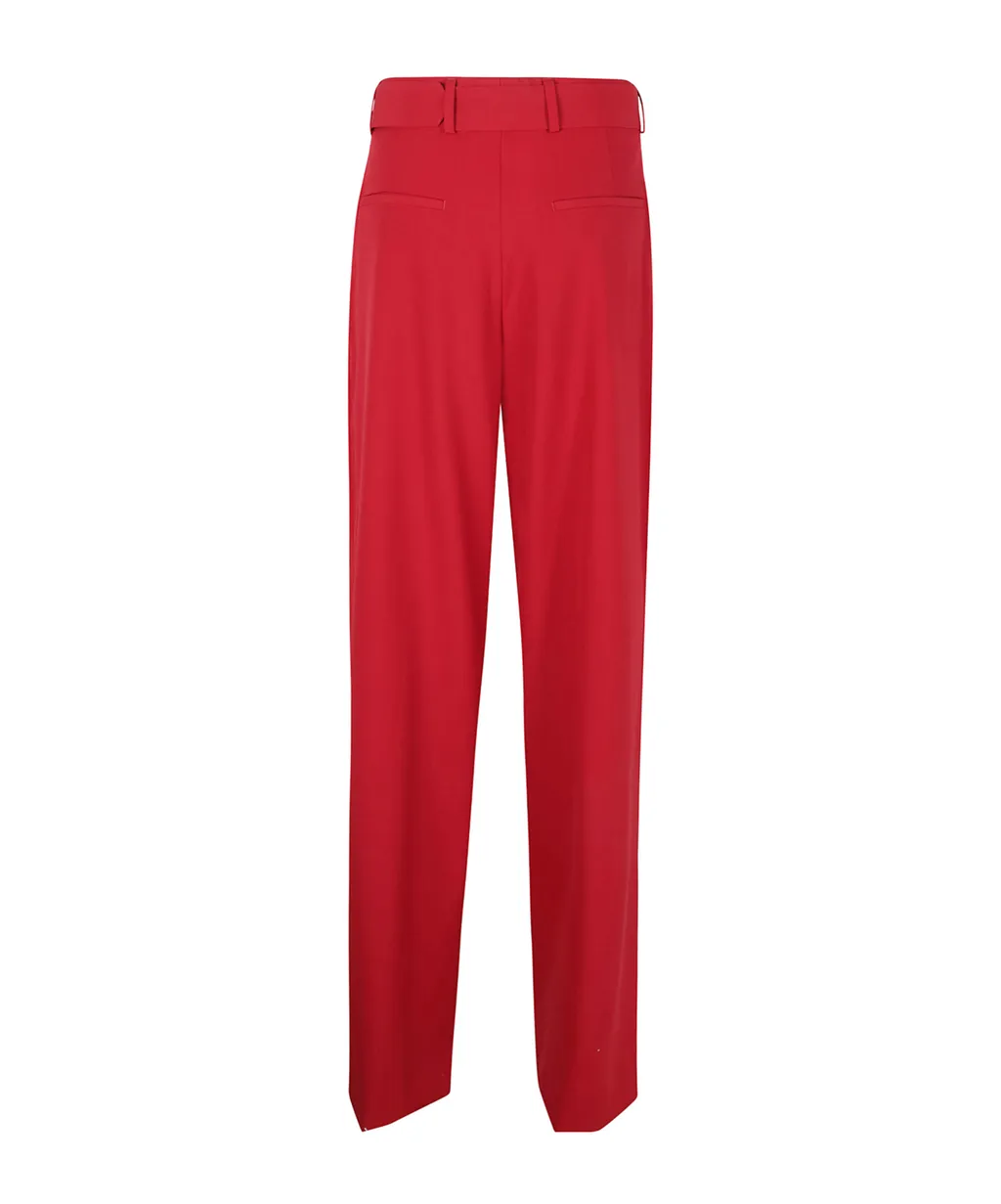 Belted Casual Pants
