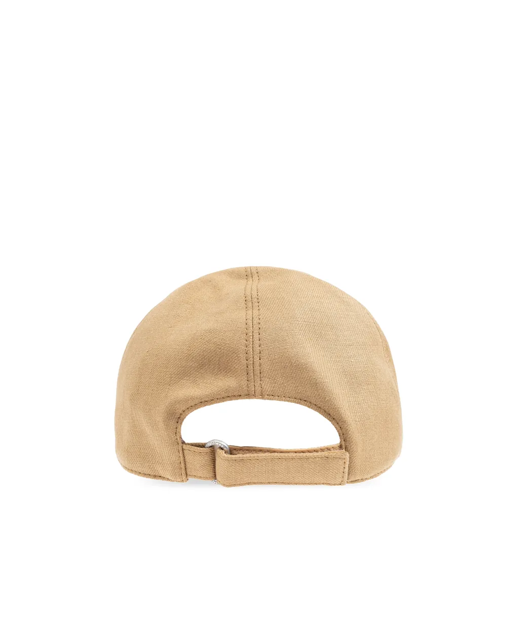 Moncler Logo Embroidered Curved Peak Cap