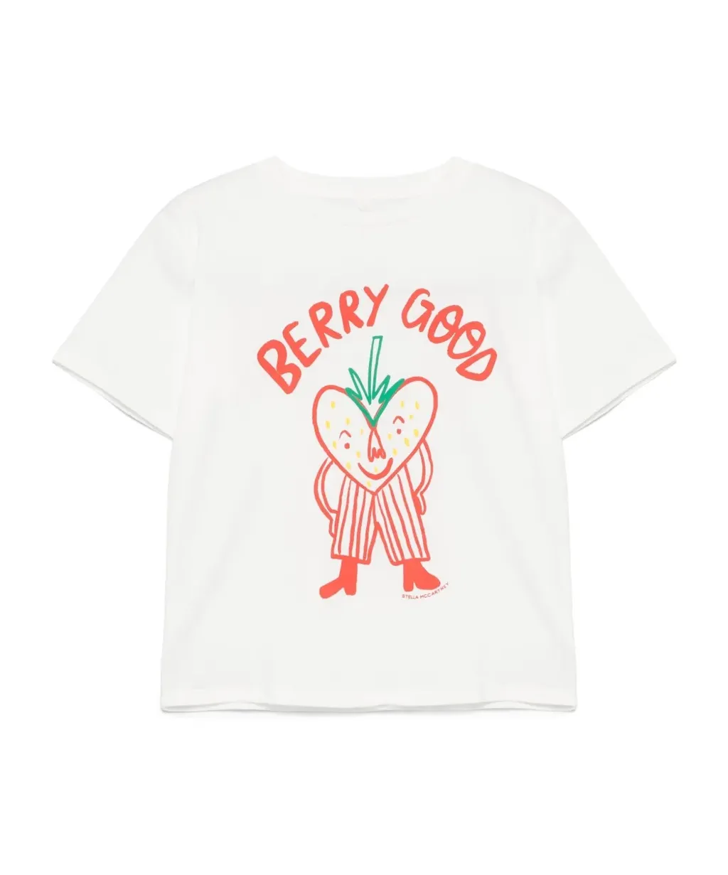 Strawberry-Print T-Shirt