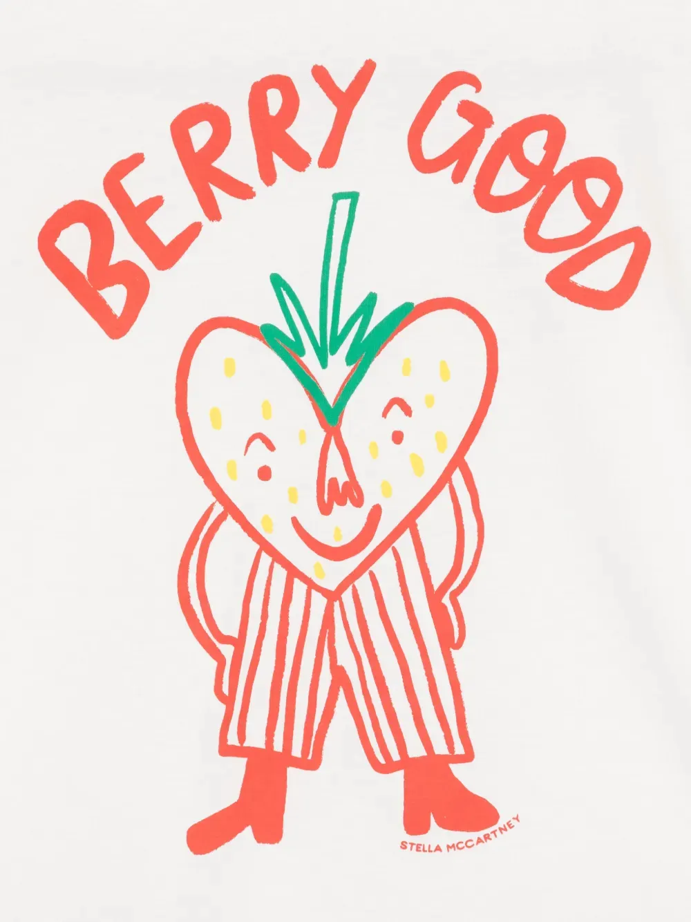 Strawberry-Print T-Shirt
