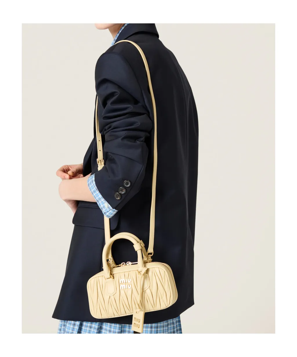 Arcadie Matelassé Nappa Leather Mini-Bag