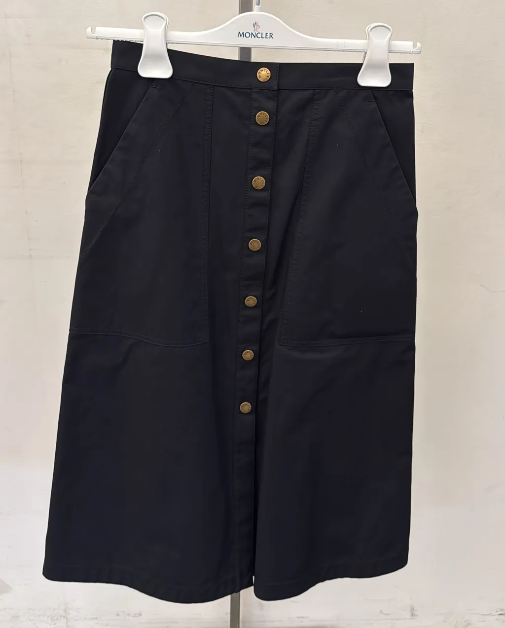 Button-Up Midi Skirt