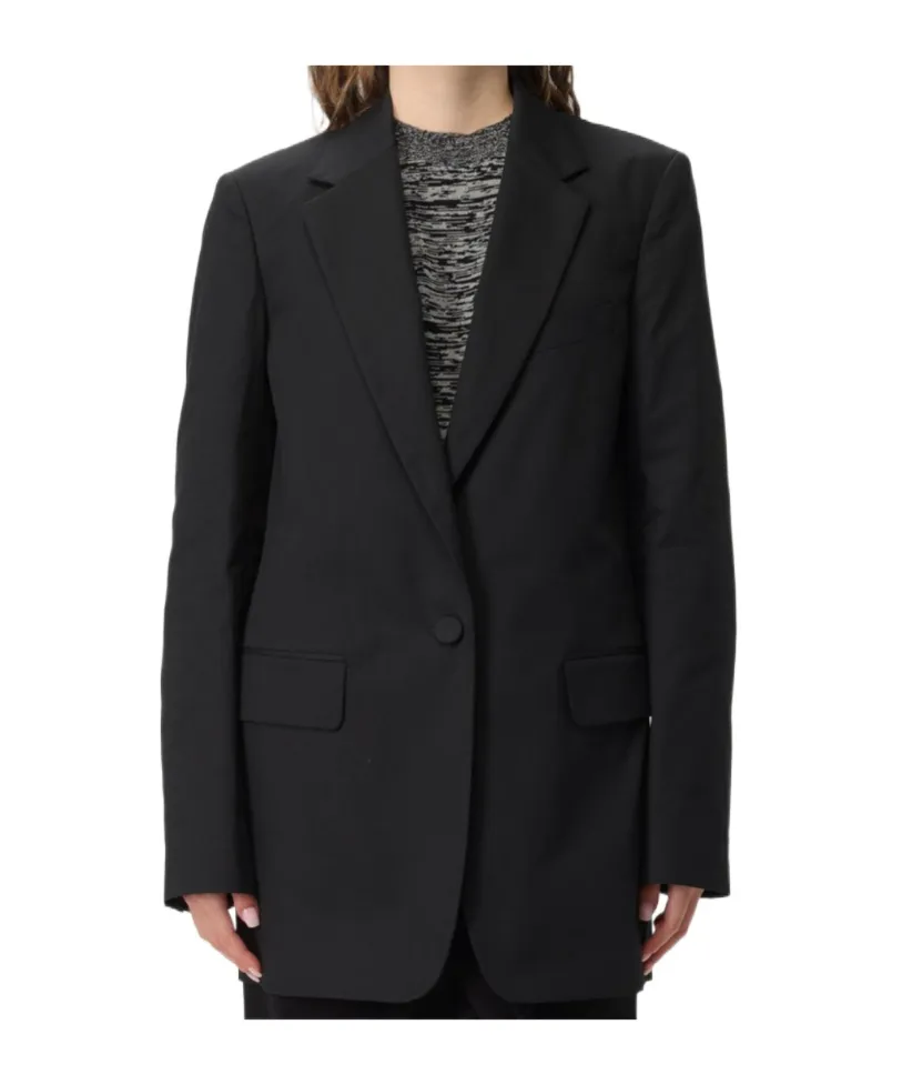 Long-Sleeved Suit Jacket