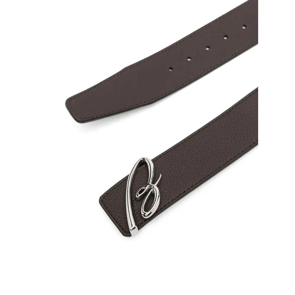 Logo-Buckle Belt