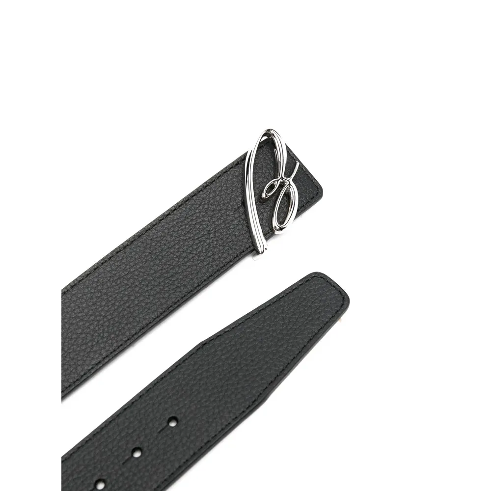 Logo-Buckle Belt