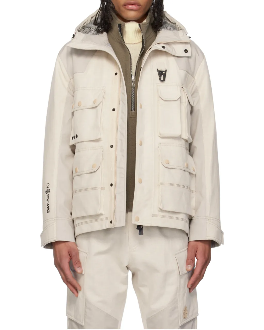 Moncler Grenoble Spur Hooded Field Jacket