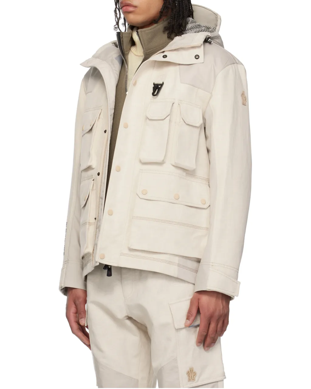 Moncler Grenoble Spur Hooded Field Jacket