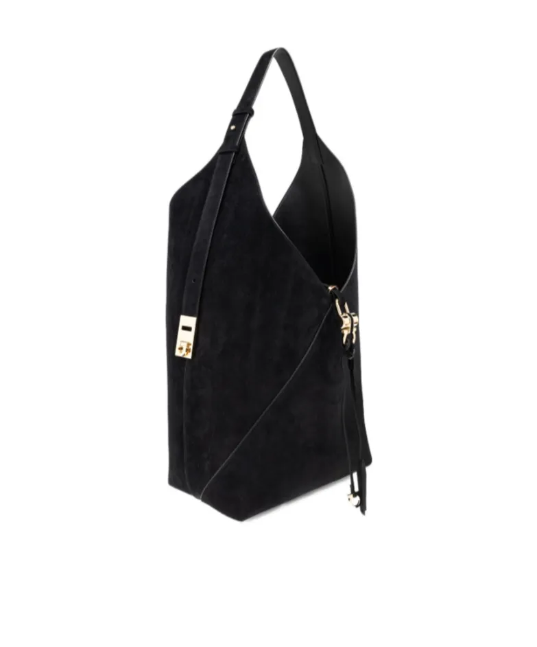 Slouchy Suede Hobo Bag