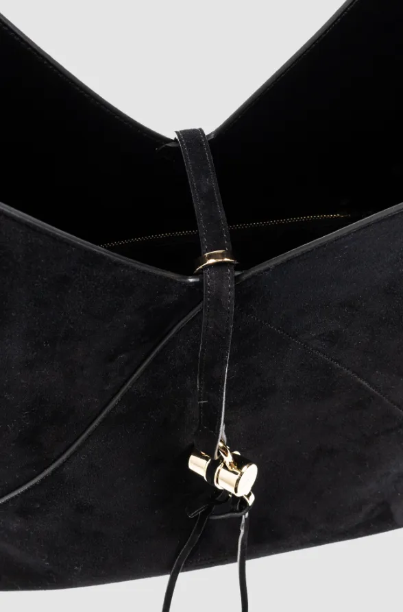 Slouchy Suede Hobo Bag
