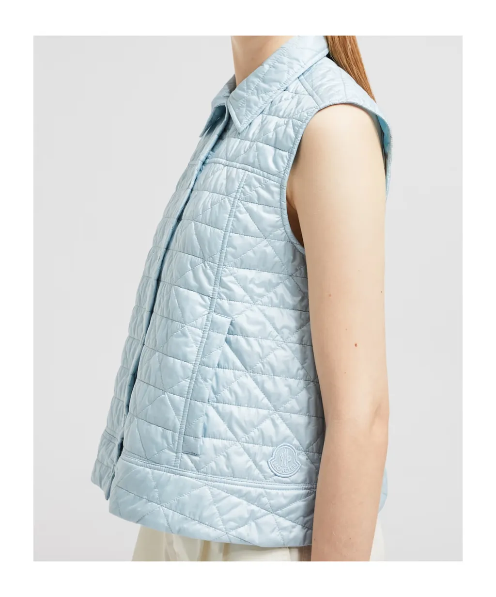 Moncler Vayres Diamond-Quilted Padded Gilet