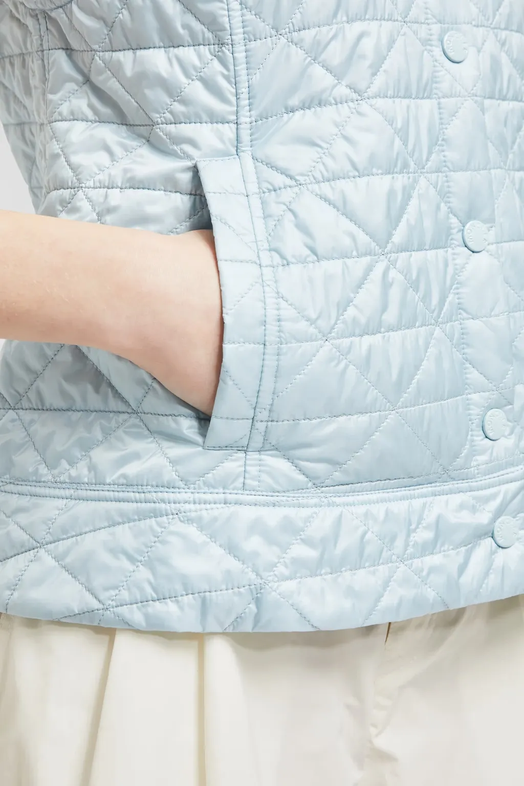 Moncler Vayres Diamond-Quilted Padded Gilet