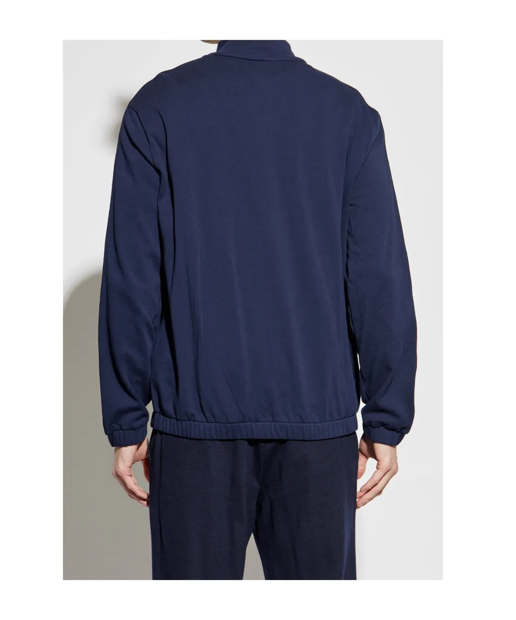 Moncler Logo Patch Zipped Sweatshirt