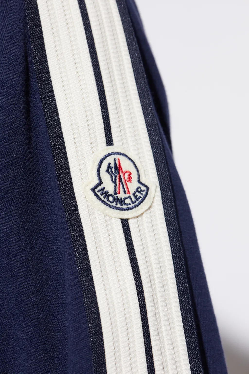 Moncler Logo Patch Zipped Sweatshirt