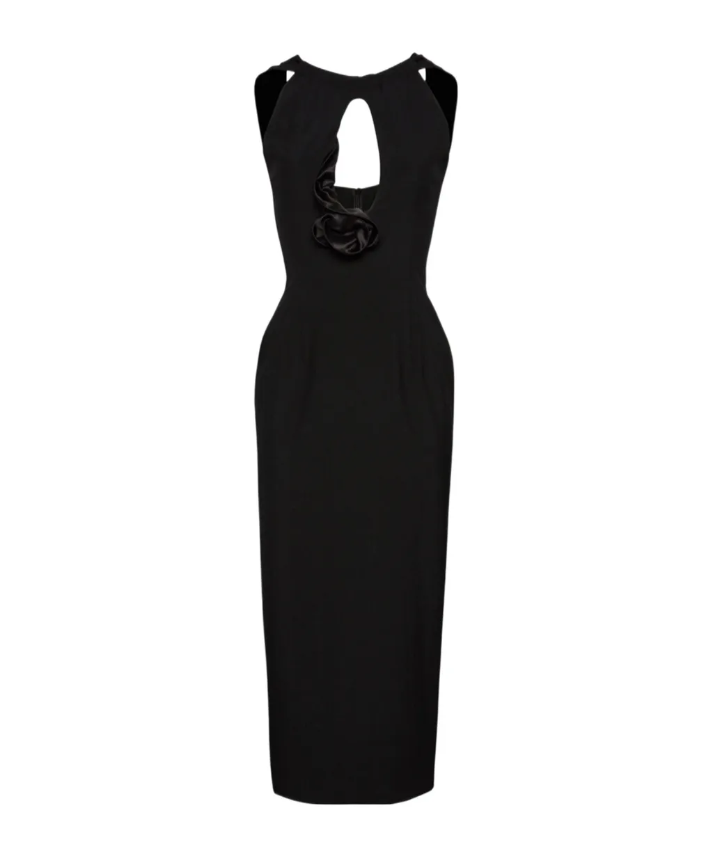 Magda Butrym Keyhole Midi Dress