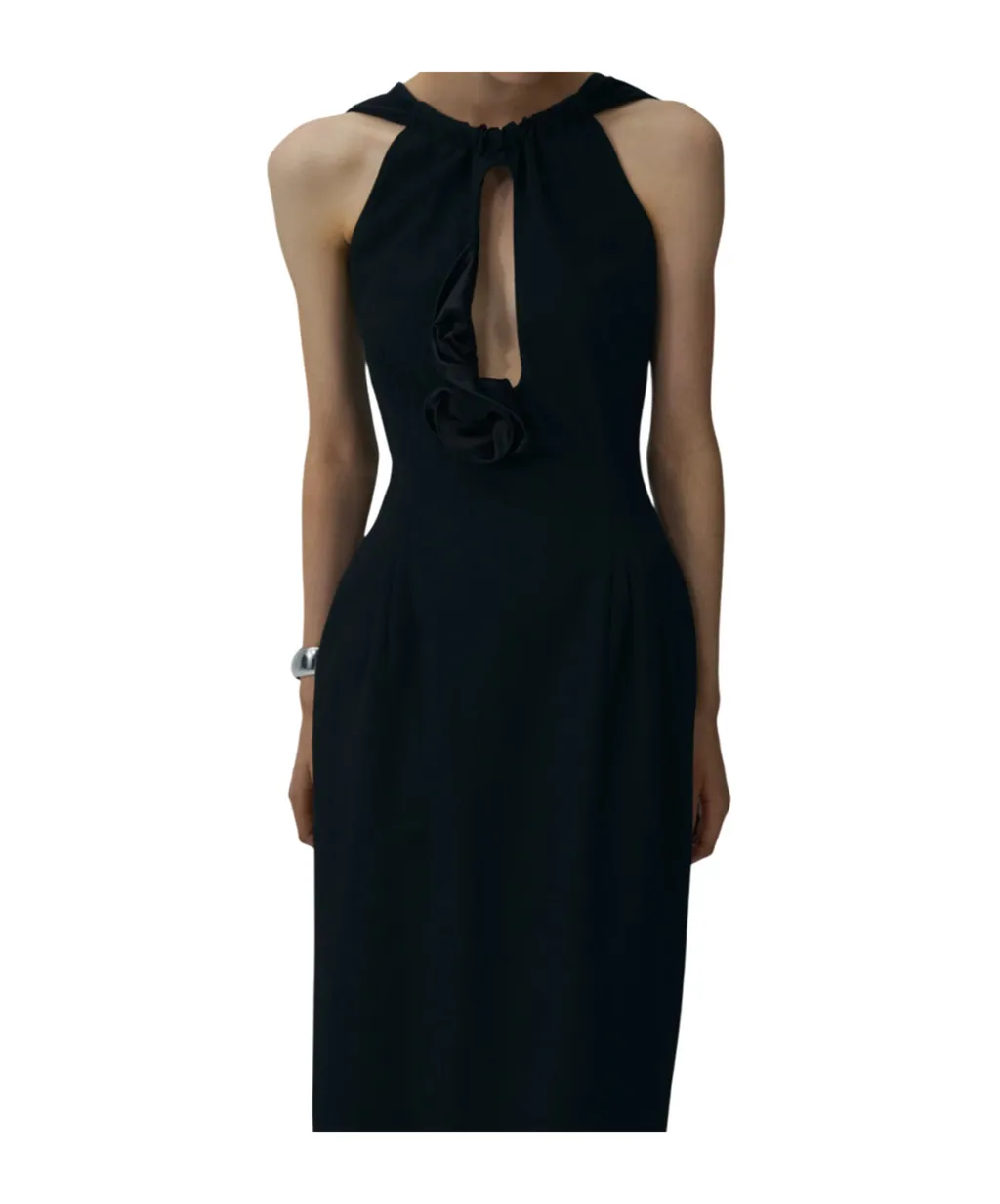 Magda Butrym Keyhole Midi Dress