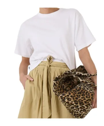 Polo Ralph Lauren Pony Embroidered Cropped T-Shirt