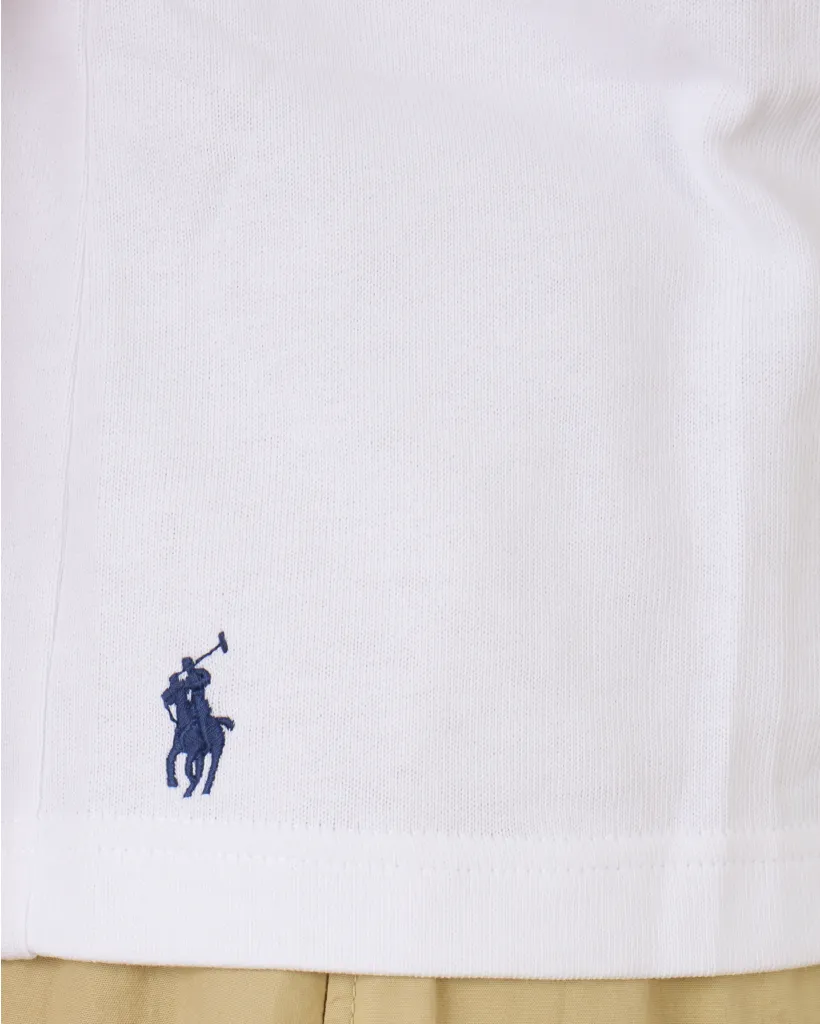 Polo Ralph Lauren Pony Embroidered Cropped T-Shirt