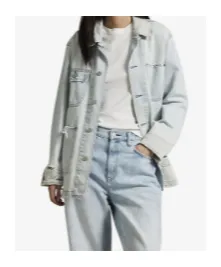 Polo Ralph Lauren Buttoned Distressed Denim Jacket