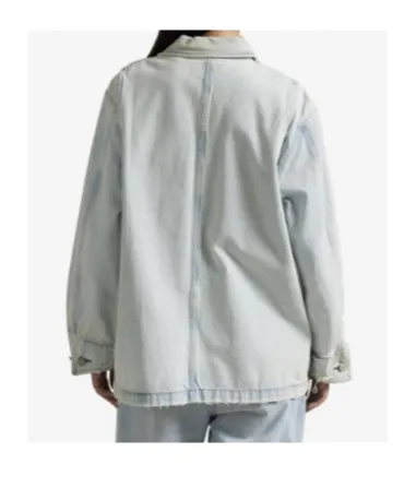 Polo Ralph Lauren Buttoned Distressed Denim Jacket