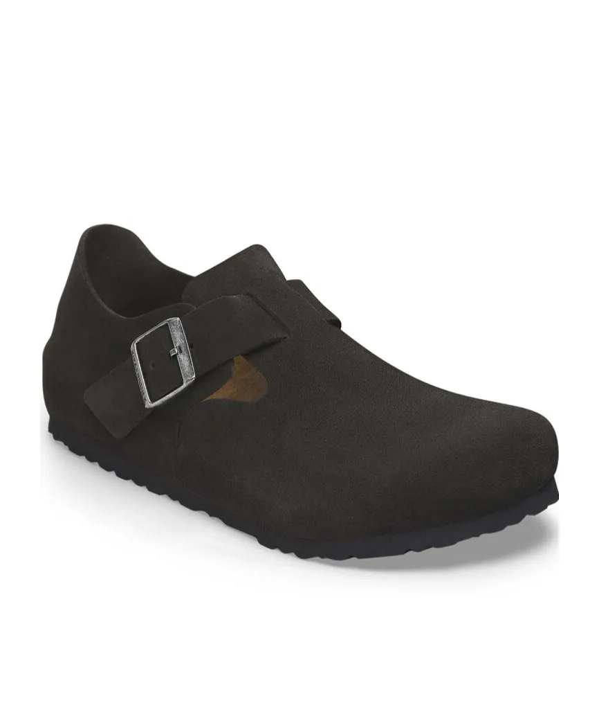 Birkenstock London Bs Buckle Detailed Flat Shoes