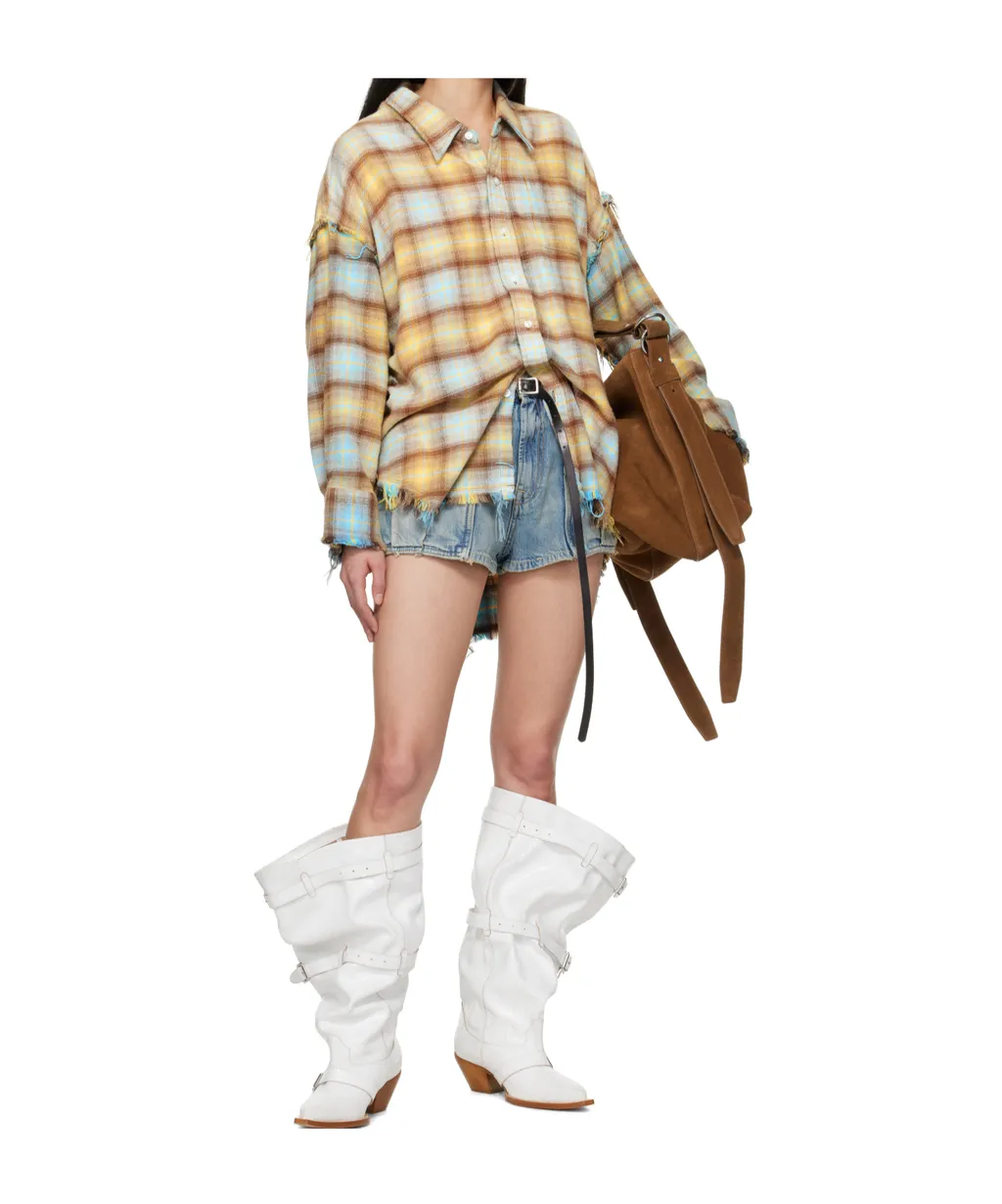 D'arcy Multi-Pocket Denim Shorts