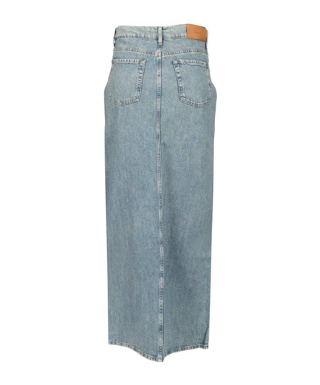 Long Skirt With High Slit