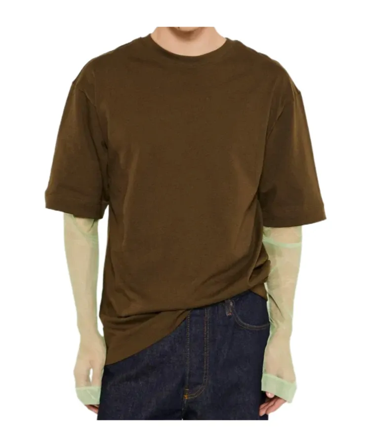 Dries Van Noten Hemal Layered Long-Sleeved T-Shirt