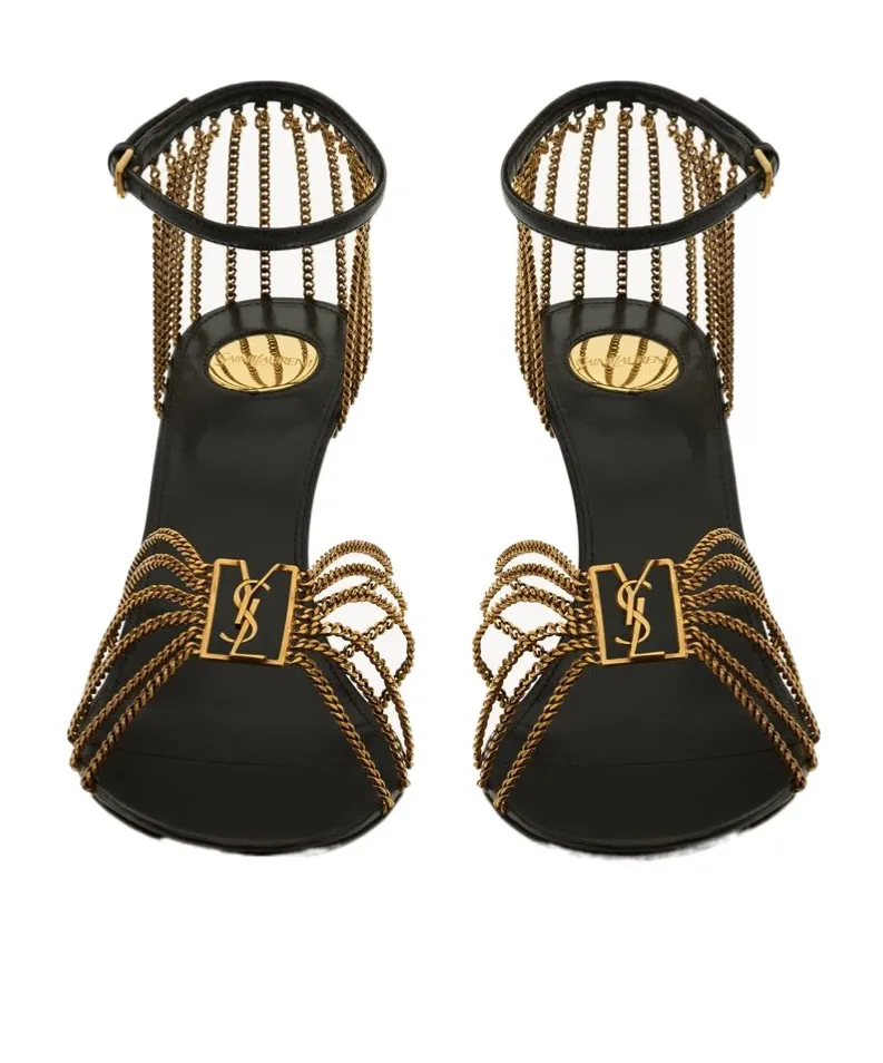 Saint Laurent Babylone Open Toe Sandals