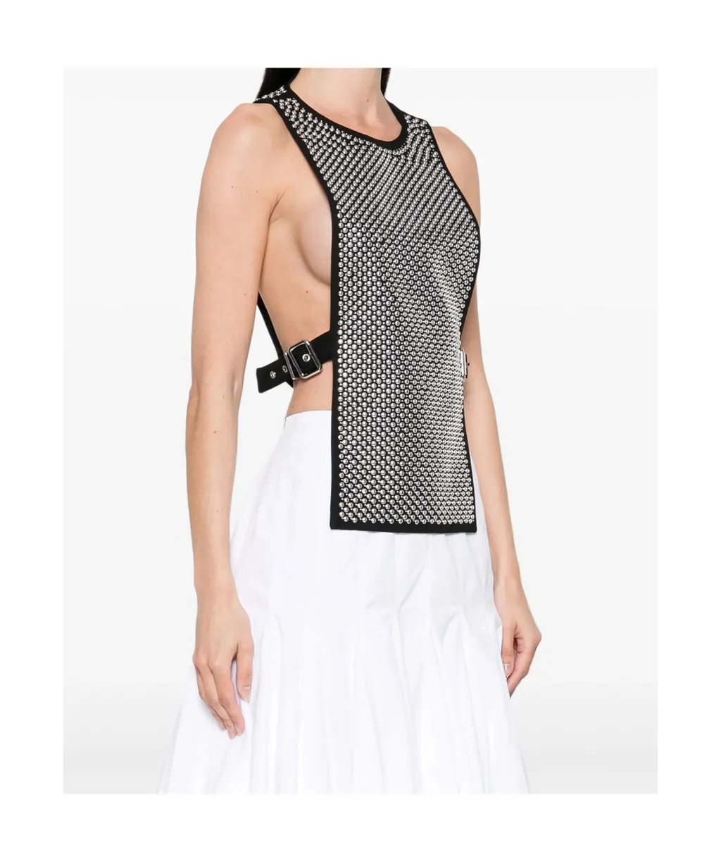 Crew Neck Vest