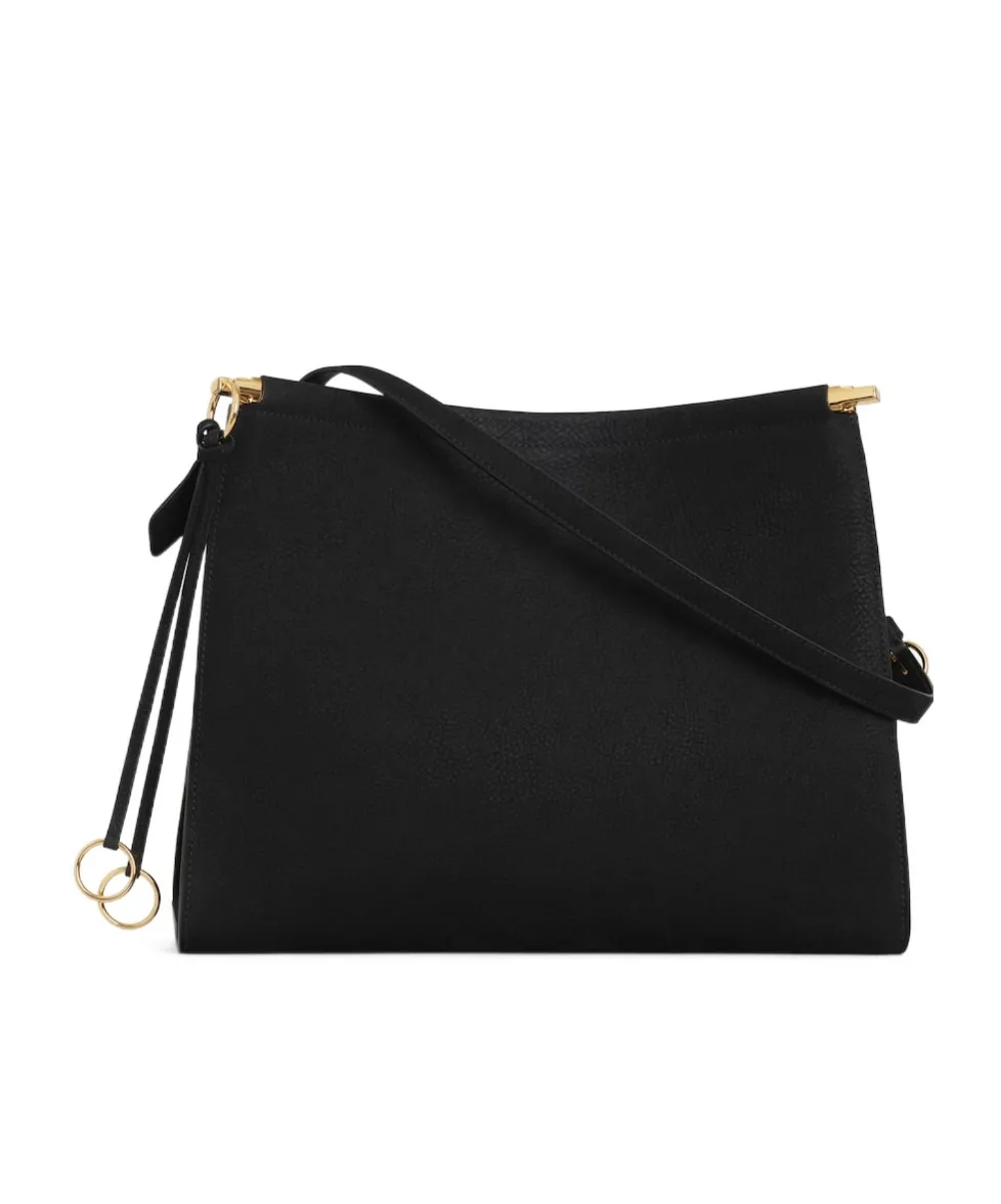 Le Click Medium Square Bag In Nubuck