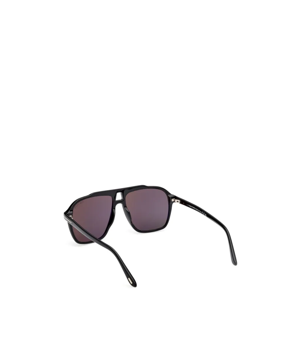 Tom Ford Eyewear Autari Pilot Frame Sunglasses