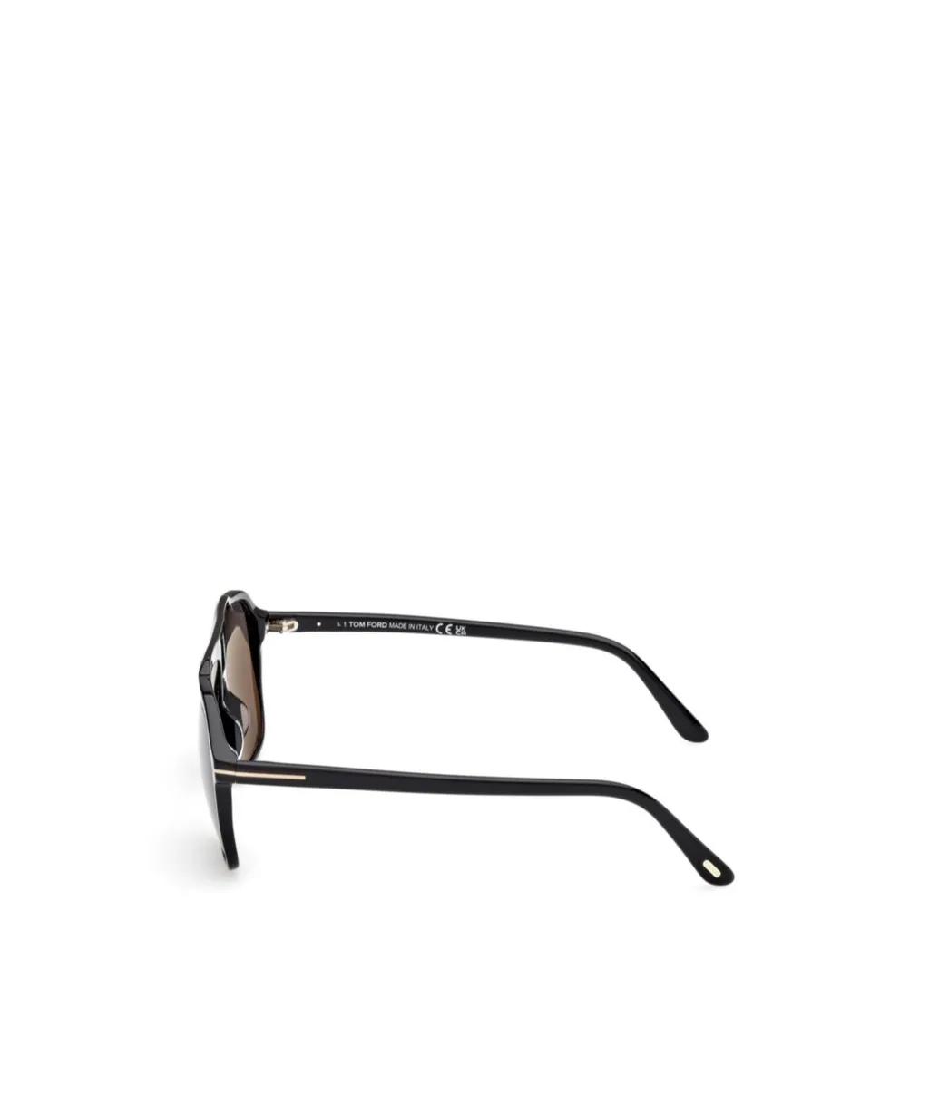 Tom Ford Eyewear Autari Pilot Frame Sunglasses