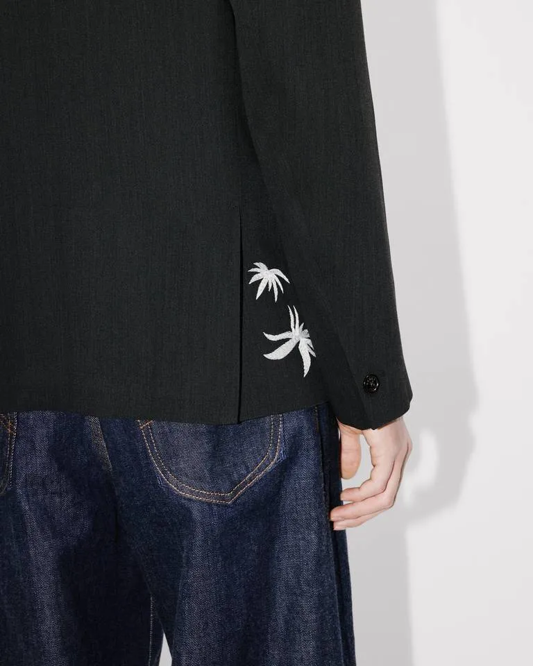 Embroidered Tailored Kimono Jacket Kenzo Paris Jungle