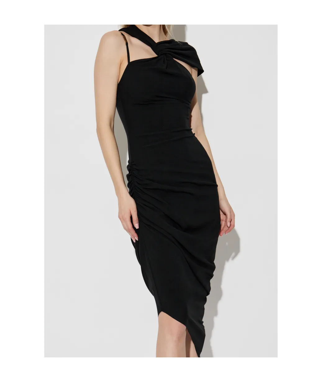 Versace Jeans Couture Draped Side Dress