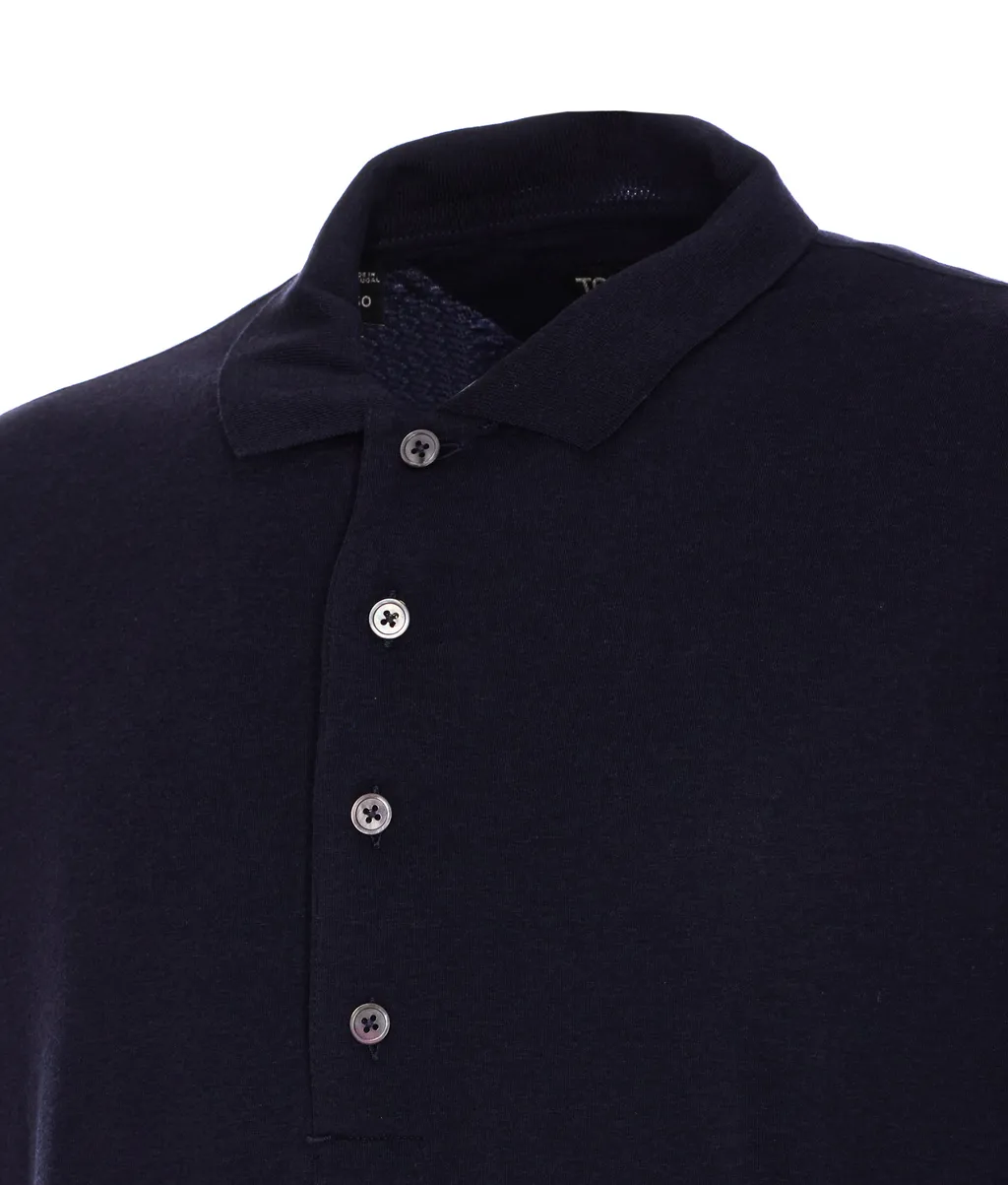 Tom Ford Straight Hem Polo Shirt
