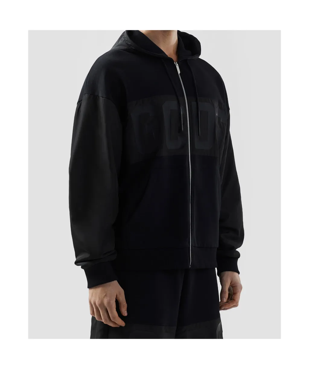 Gcds Band Logo Full Zip Hoodie