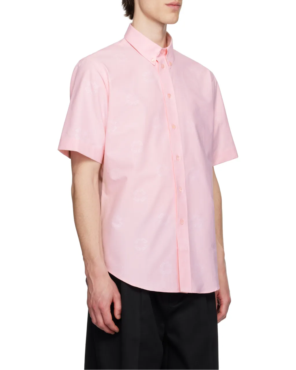 Lapel Short-Sleeved Shirt