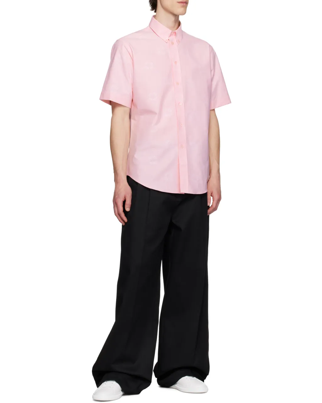 Lapel Short-Sleeved Shirt