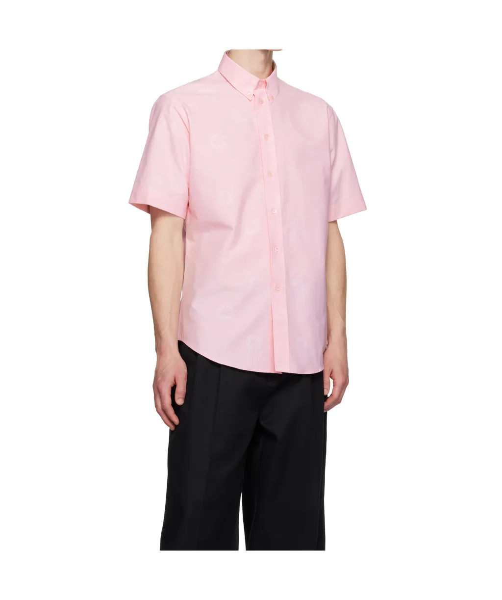Lapel Short-Sleeved Shirt
